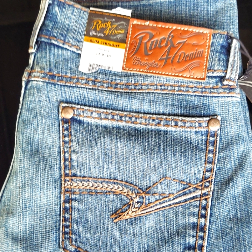 NWT Wrangler Rock 47 Denim men's Jeans